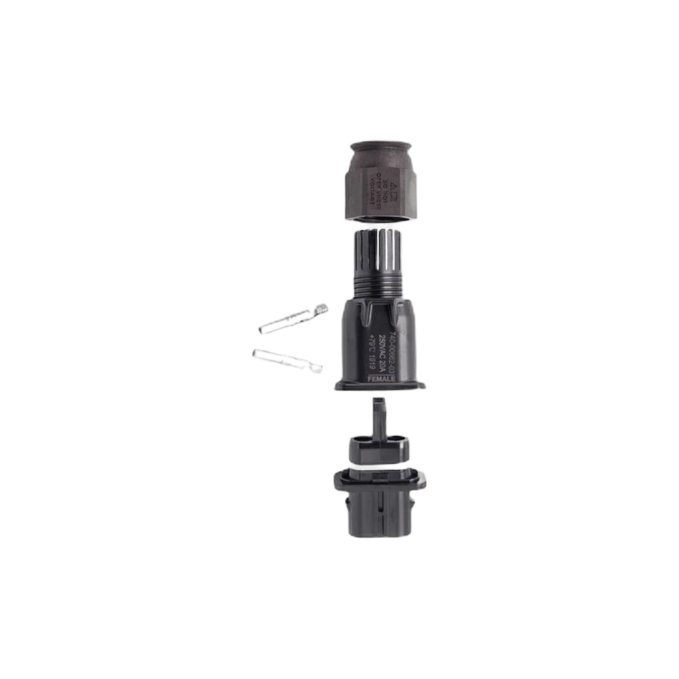 Enphase QD-CONN-10F Female Field-Wireable Connector For Q Cable Open Connector
