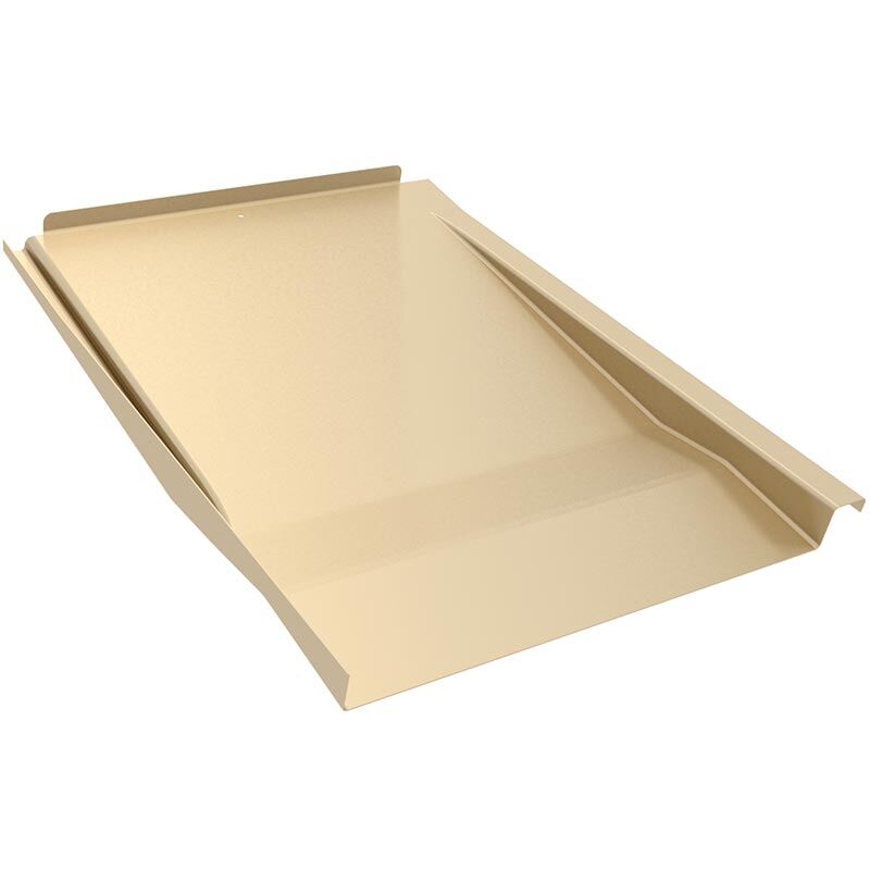 IronRidge KO Tile Replacement Flashing Flat, Black